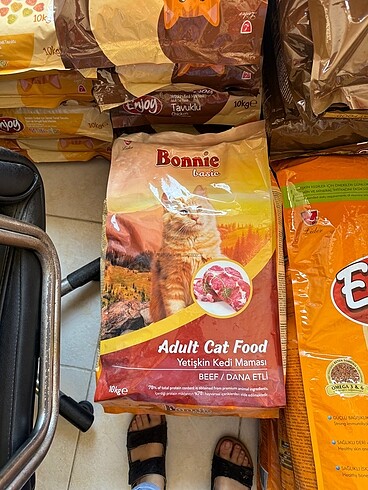 Bonnie Biftekli Kedi Maması 10 kg