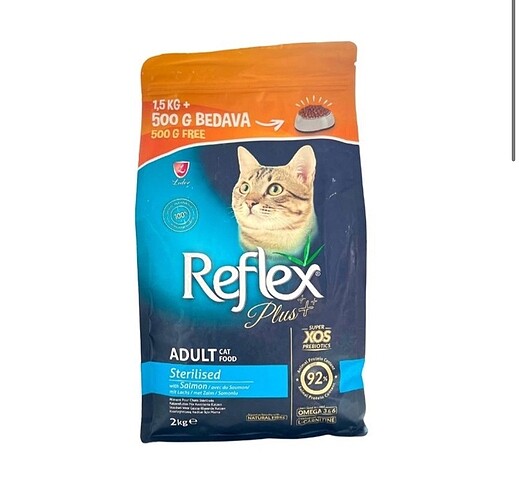 Reflex plus somonlu kısır kedi maması 2 kg