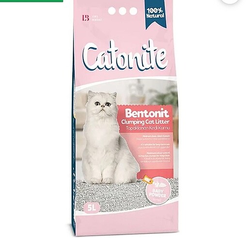 Catonite Pudra kokulu kedi kumu 5 lt