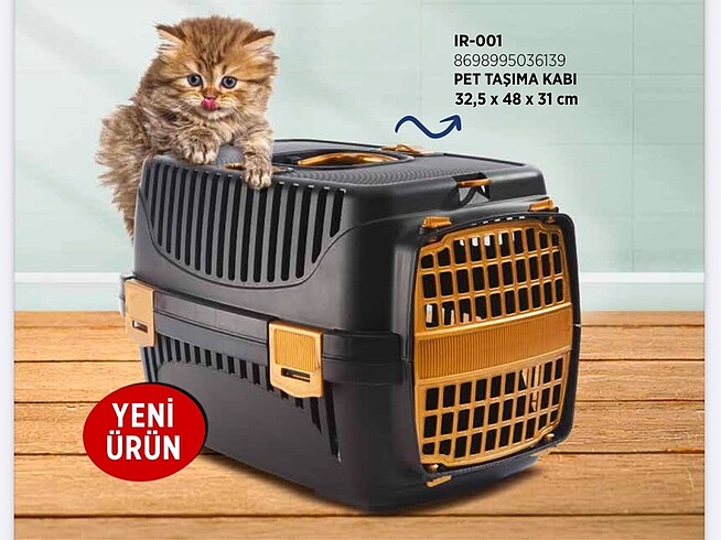 Kedi Köpek Taşıma Kutusu