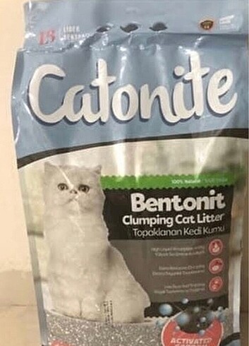 Catonite Aktif Karbon Kedi Kumu 5 lt