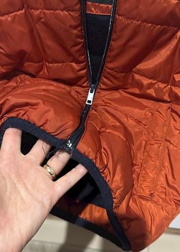 Kapüşonlu Erkek Çocuk montu - Görsel 5