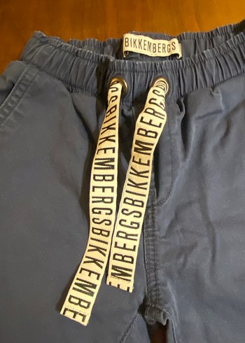 Bikkembergs Erkek Çocuk lacivert kanvas Pantolon - Görsel 2