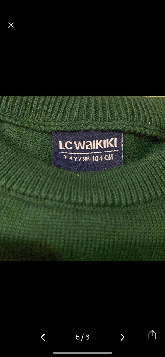 Lc waikiki Erkek Çocuk yılbaşı temalı kazak - Görsel 5