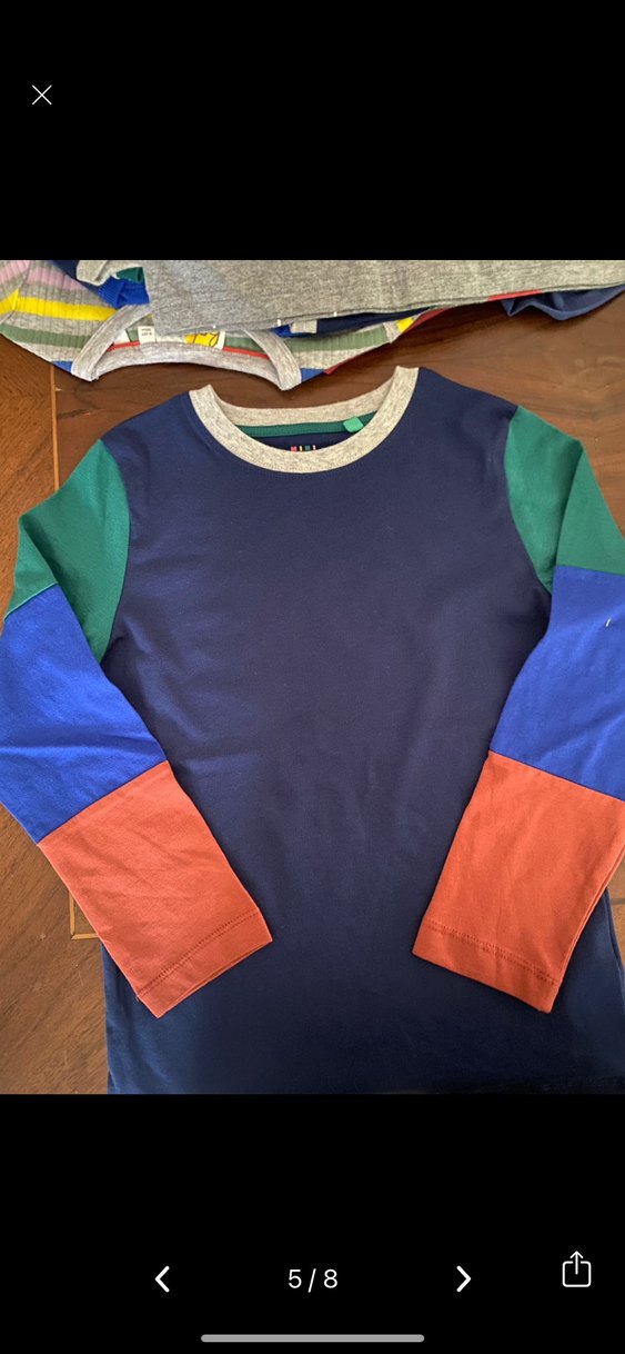 Mini boden Çok Renkli Uzun Kollu Erkek Tişörtü - Görsel 4