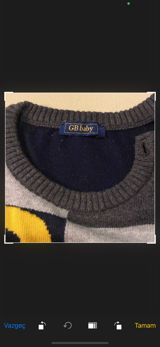 B&G store Renkli Erkek Çocuk Örgü Kazak - Görsel 4