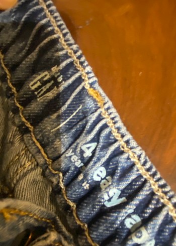 4 Yaş Beden mavi Renk Gap Erkek Çocuk Bol Kesim Denim Pantolon