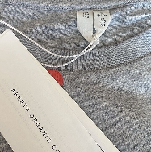 ARKET puantiyeli tişört - Görsel 4