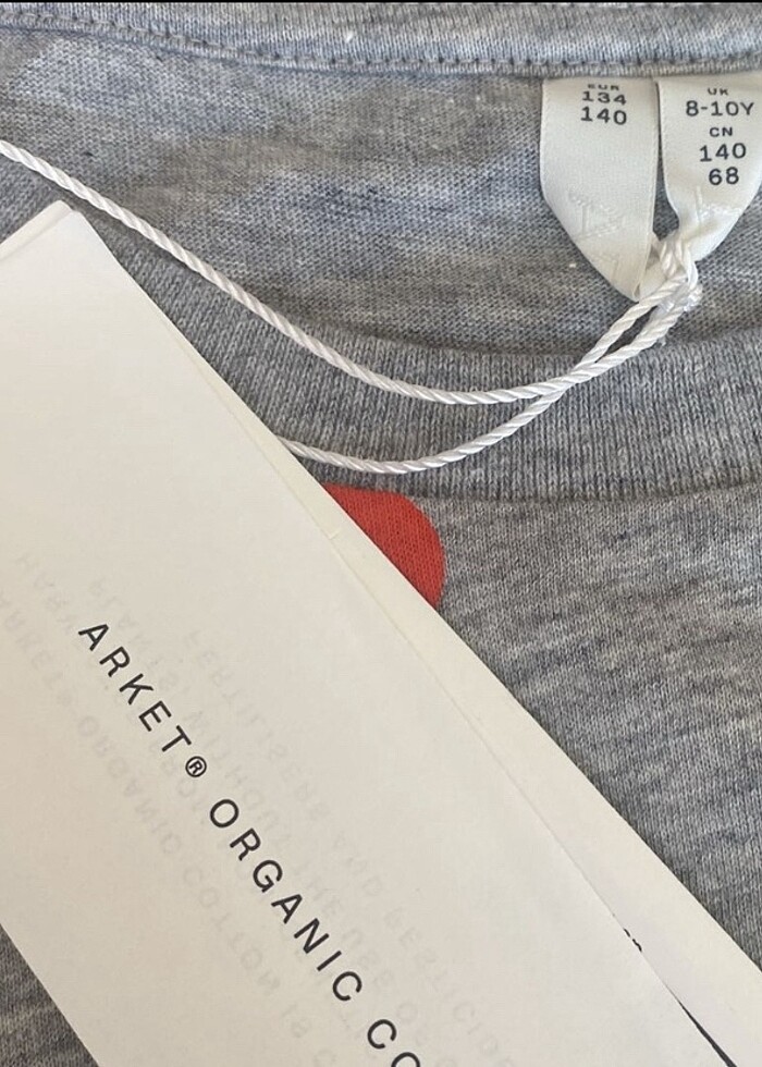 ARKET puantiyeli tişört - Görsel 4