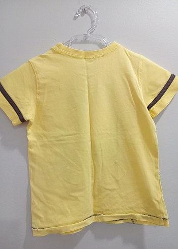 Erkek Çocuk Renkli Baskılı Tişört - Görsel 3