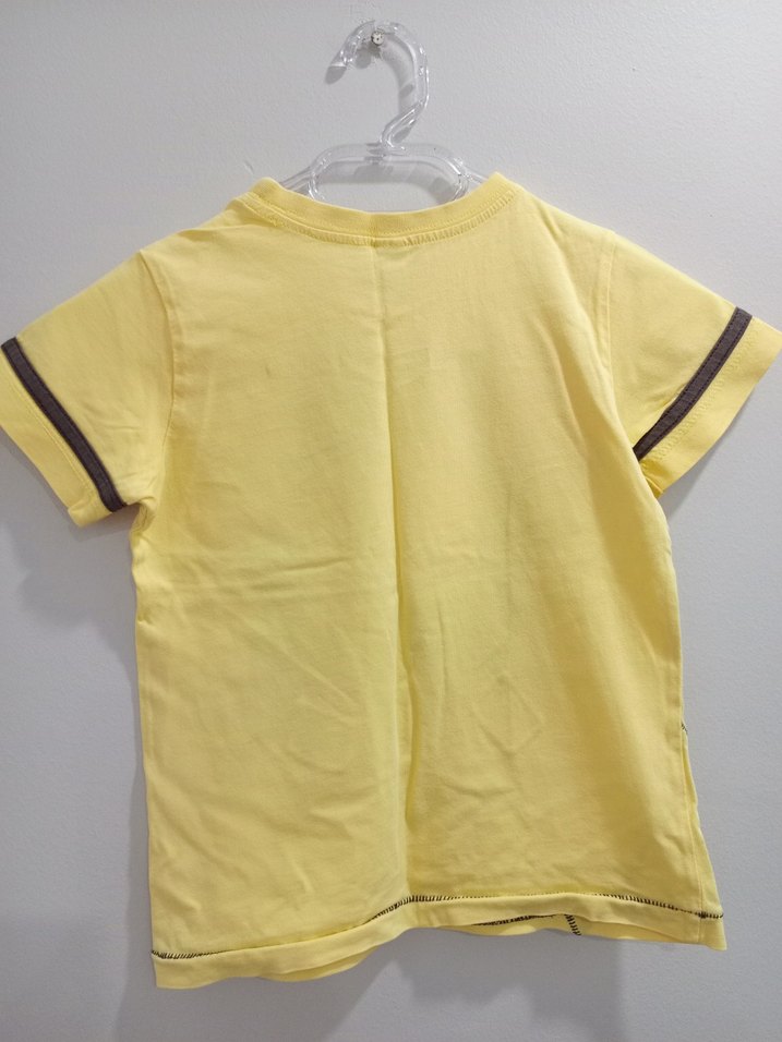 Erkek Çocuk Renkli Baskılı Tişört - Görsel 3