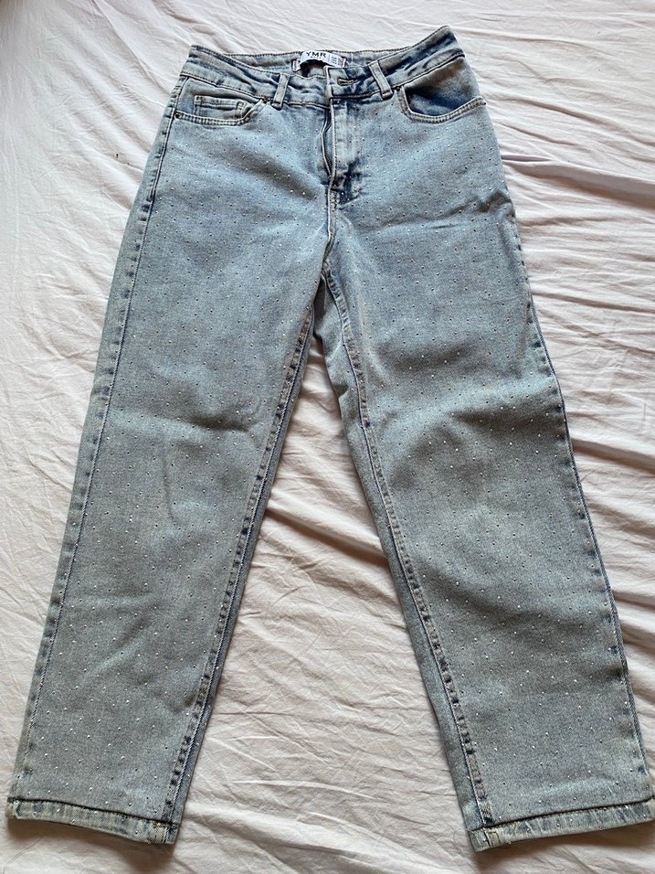 Taşlı jean - Görsel 2
