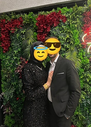 Diğer Siyah payet elbise