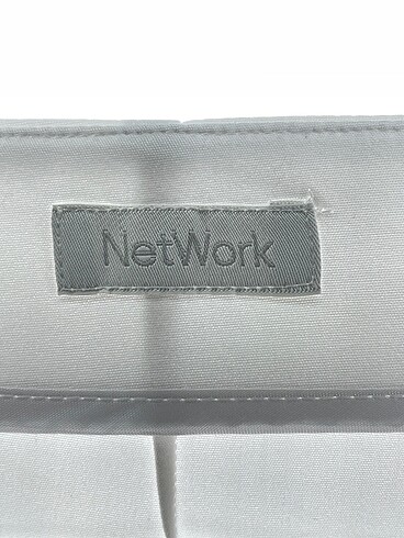 l Beden beyaz Renk Network Mini Şort %70 İndirimli.
