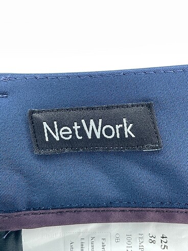 38 Beden lacivert Renk Network Düz Kesim %70 İndirimli.
