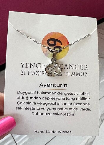 YENGEÇ BURCU KOLYE