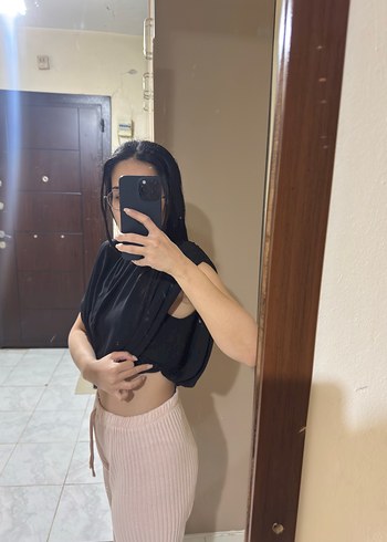 Crop top bluz - Görsel 4