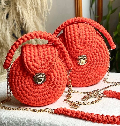 Makaron çanta,davul çanta,yuvarlak çanta,örgü makaron çanta