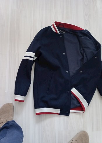s Beden Zara lacivert bomber ceket/ mont