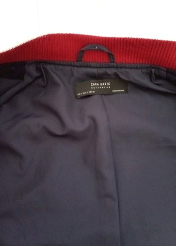 Zara Zara lacivert bomber ceket/ mont