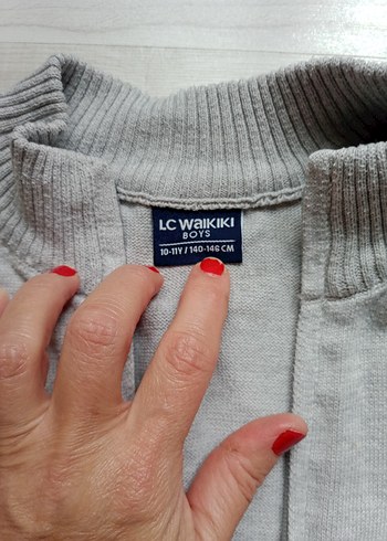 10 yaş tişört ve triko hırka - Görsel 2