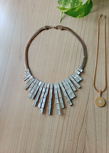 2 kolye 1 bileklik - Görsel 4