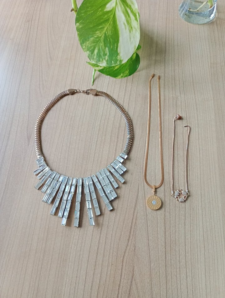 2 kolye 1 bileklik - Görsel 2