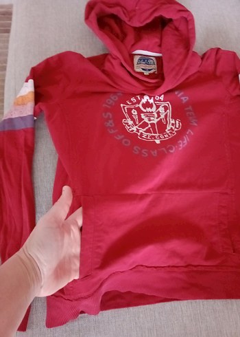 Mudo bordo sweatshirt - Görsel 5