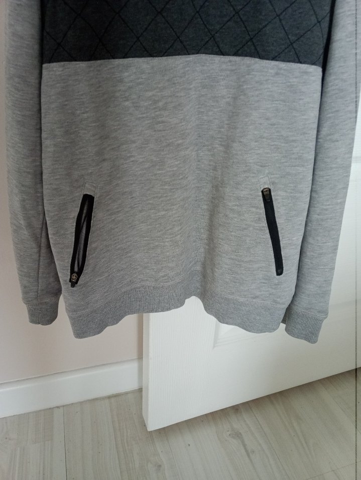 Gri Sweatshirt 11-12 yaş - Görsel 4