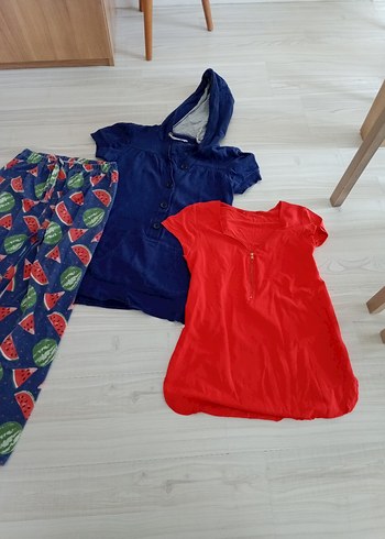 Renkli Kadın Pijama Takımı ve Üstleri - Görsel 3