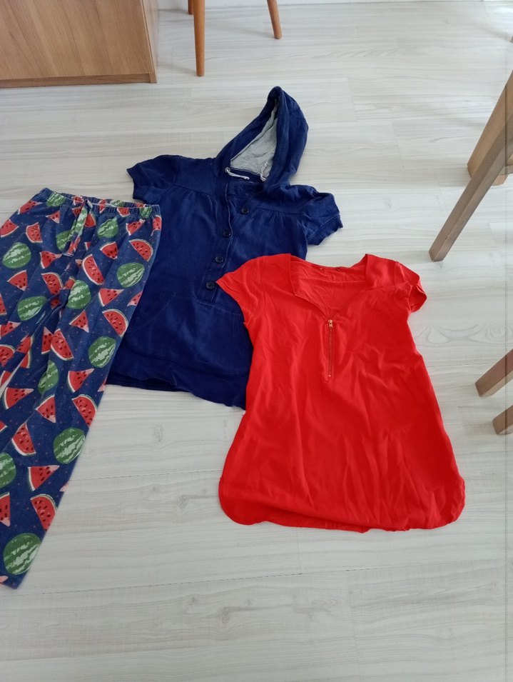 Renkli Kadın Pijama Takımı ve Üstleri - Görsel 3