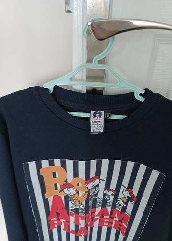 lacivert Sweatshirt 11-12 yaş - Görsel 4