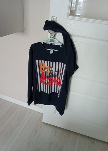 lacivert Sweatshirt 11-12 yaş - Görsel 5