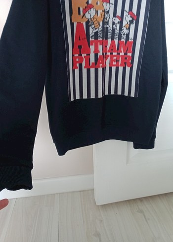 lacivert Sweatshirt 11-12 yaş - Görsel 3