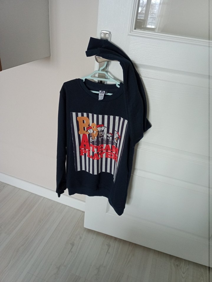 lacivert Sweatshirt 11-12 yaş - Görsel 5