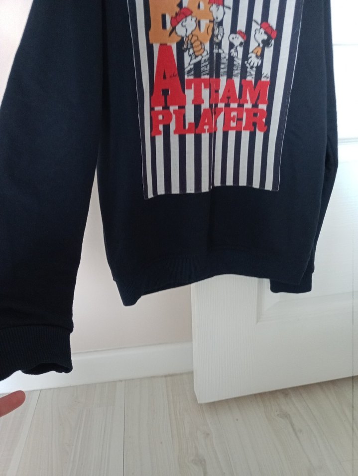 lacivert Sweatshirt 11-12 yaş - Görsel 3