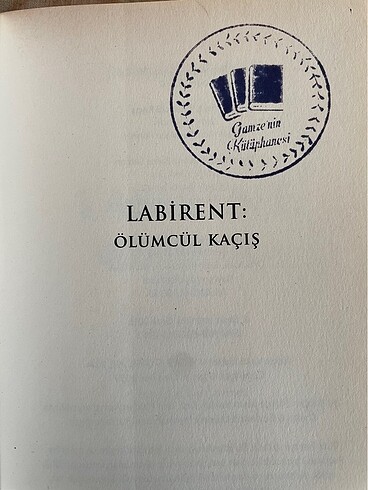 Beden Labirent Ölümcül Kaçış