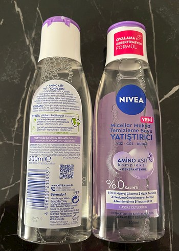 Nivea Yatıştırıcı Micellar Makyaj Temizleme Suyu 200 ml - Görsel 2