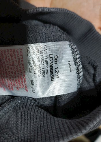 Erkek Çocuk Gri Baskılı Sweatshirt - Görsel 3