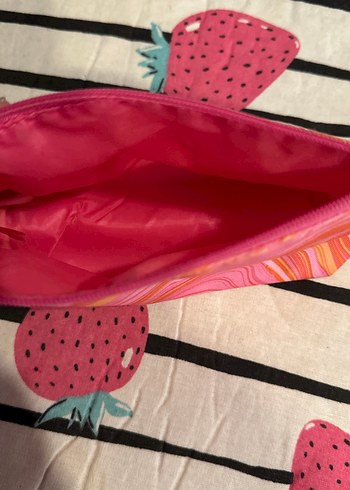 Renkli Tie-Dye Kadın Makyaj Çantası - Görsel 3