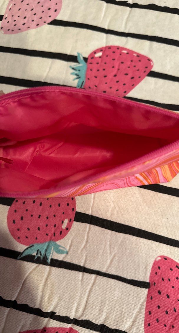 Renkli Tie-Dye Kadın Makyaj Çantası - Görsel 3