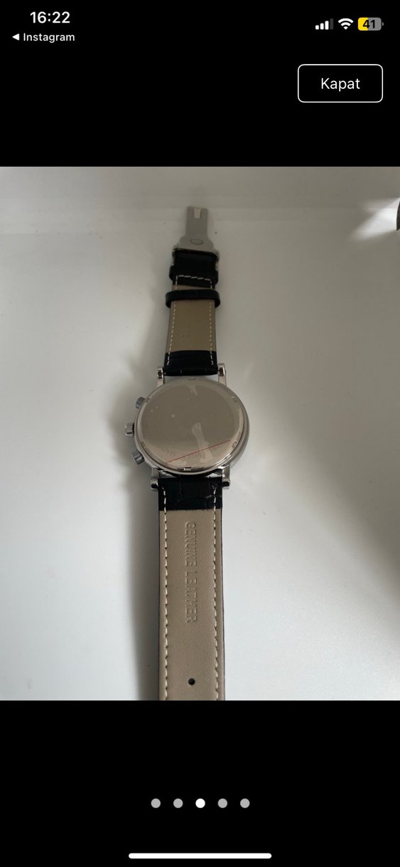 Patek Philippe Erkek Siyah Klasik Saat - Görsel 3