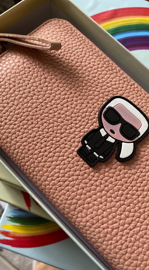 Bej Deri Fermuarlı Kadın Cüzdanı - Görsel 5