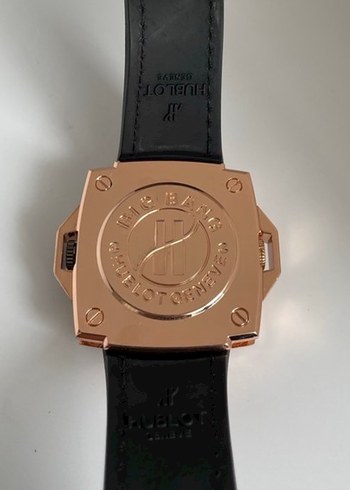 Kahverengi Klasik Biker Erkek Saati Hublot - Görsel 2