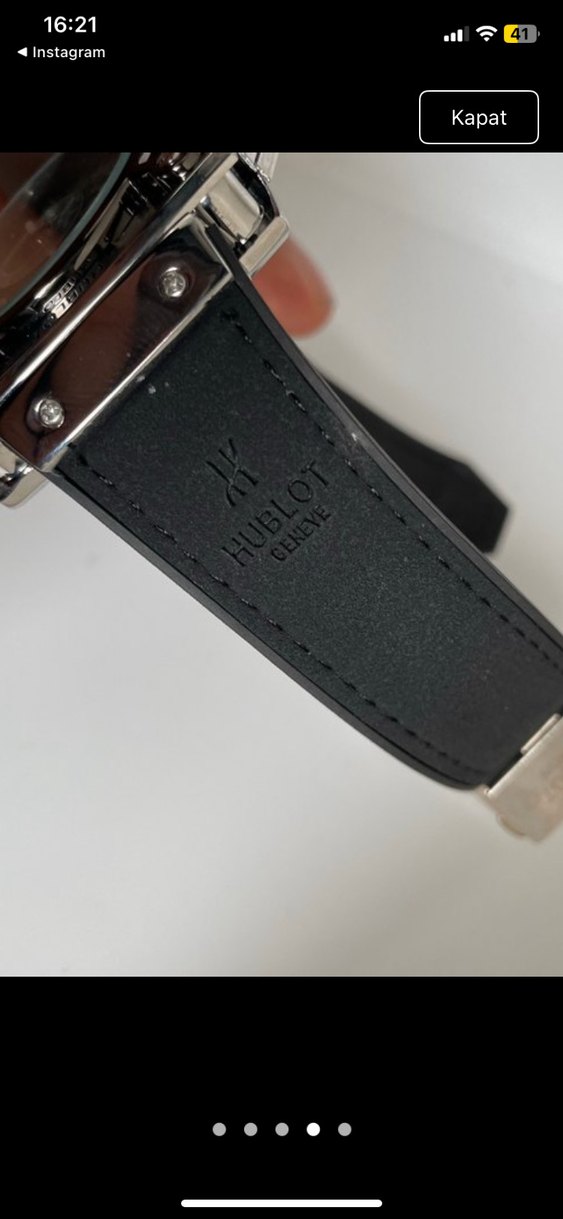 Siyah Biker Tarzı Erkek Kol Saati - Görsel 4