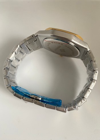 Altın ve Gümüş Renkli Modern Klasik Erkek Saati - Görsel 3