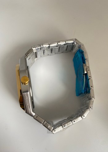 Altın ve Gümüş Modern Klasik Erkek Saati - Görsel 3