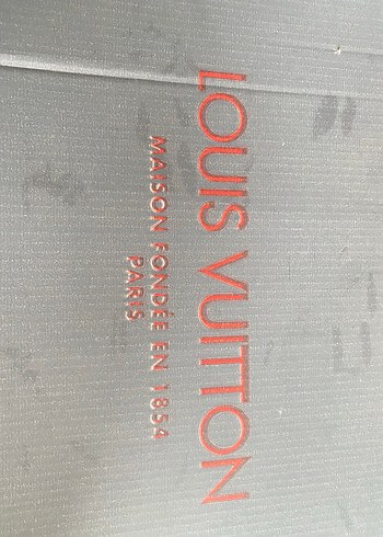 Gri Baskılı Louis Vuitton Platform Spor Ayakkabı - Görsel 9