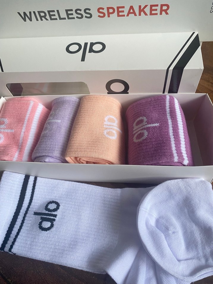 Desenli Pastel Spor Çorap Seti - Görsel 2