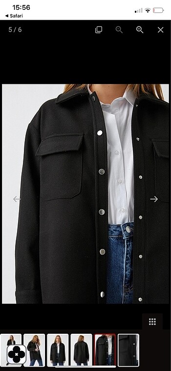 Koton oversize kaşe kaban